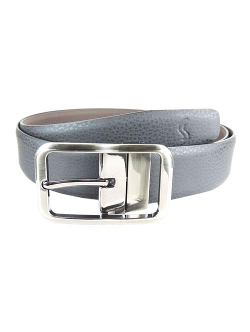 charcoal colored leather belt - 10486915 - Very Small Image - 1
