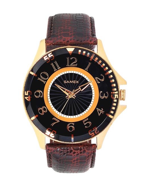 samex designer dial men's watch - 10487816 - Very Small Image - 1