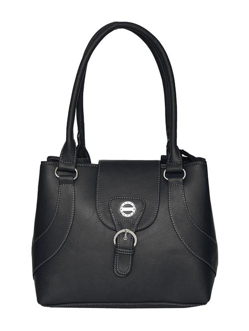 black leatherette handbag - 10493254 - Very Small Image - 1