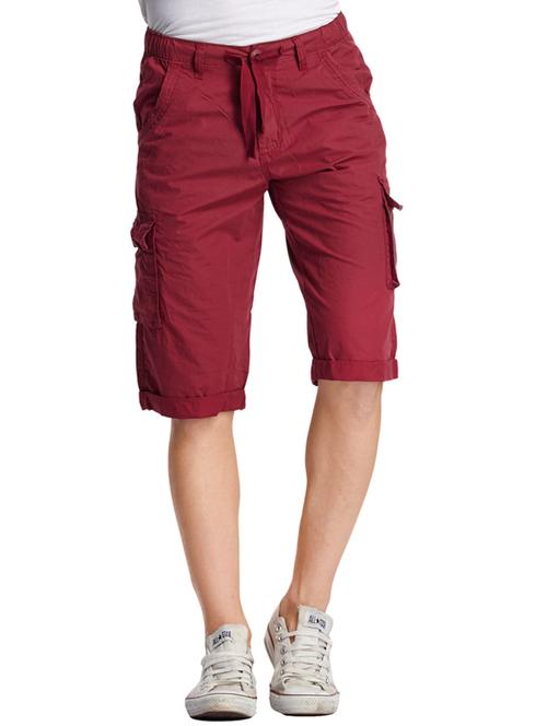 red cotton three  fourths - 10493631 - Very Small Image - 1