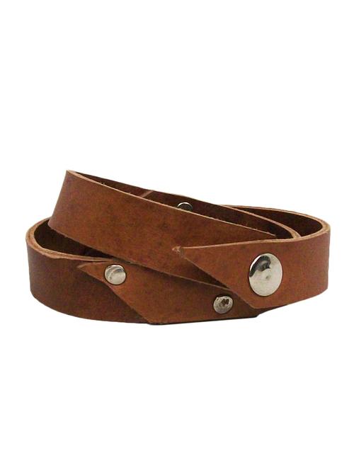tan colored,  leather bracelet  - 10495706 - Very Small Image - 1