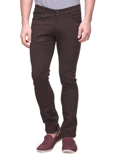 green cotton casual trousers - 10496988 - Very Small Image - 1