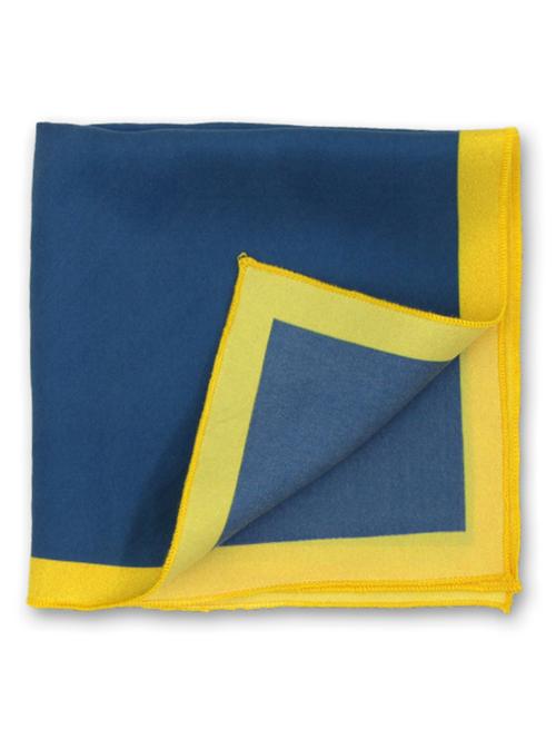 chokore blue silk handkerchief - 10498565 - Very Small Image - 1