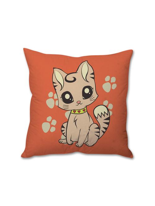 little kitty cushion cover - 10502938 - Very Small Image - 1