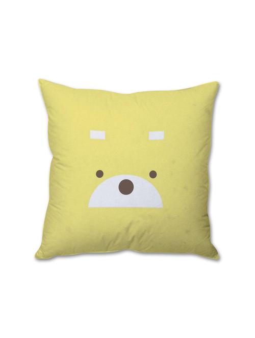 yellow bear face cushion cover - 10503024 - Very Small Image - 1
