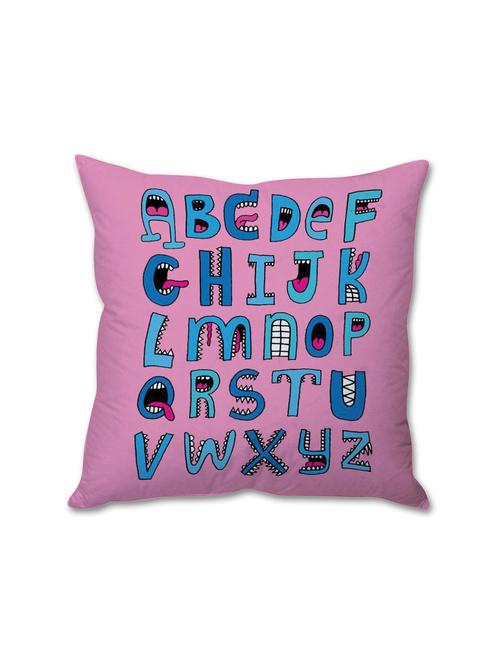 albhabets cushion cover - 10503047 - Very Small Image - 1