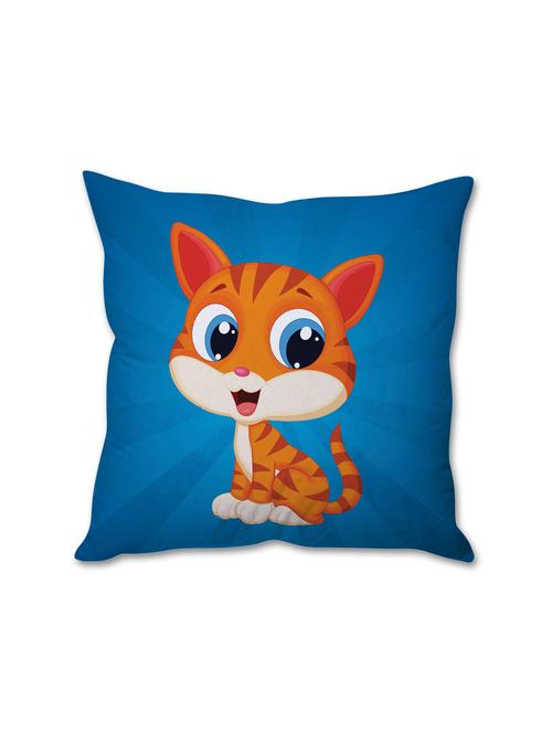 happy kitty cushion cover - 10503064 - Very Small Image - 1