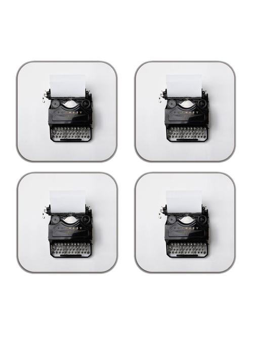 type writer refrigerator magnets-set of 4 - 10505309 - Very Small Image - 1