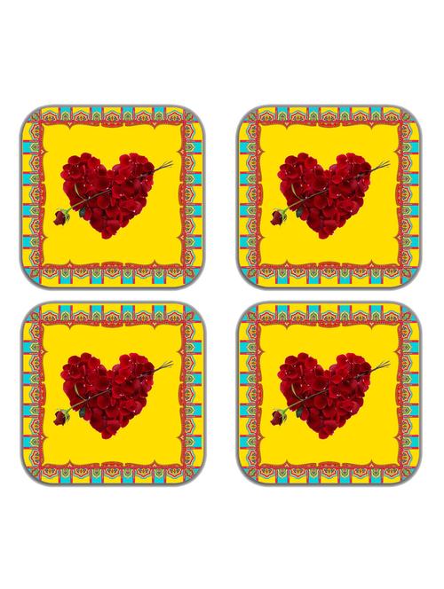 heart refrigerator magnets-set of 4 - 10505515 - Very Small Image - 1