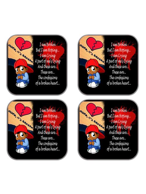 heart refrigerator magnets-set of 4 - 10505537 - Very Small Image - 1