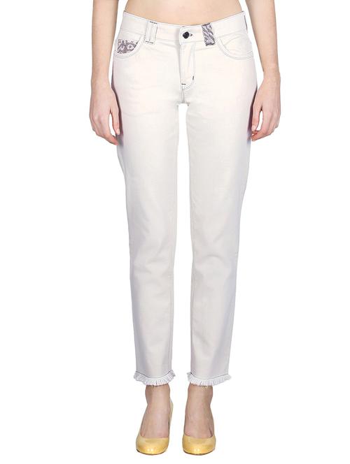 white denim jeans - 10512731 - Very Small Image - 1