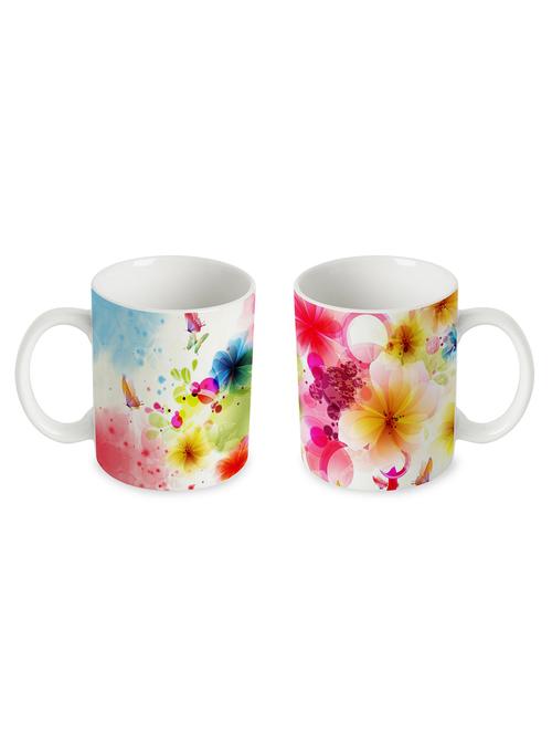 flower art mug - 10517214 - Very Small Image - 1