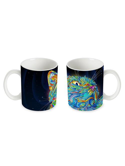 colourful cat mug - 10517361 - Very Small Image - 1