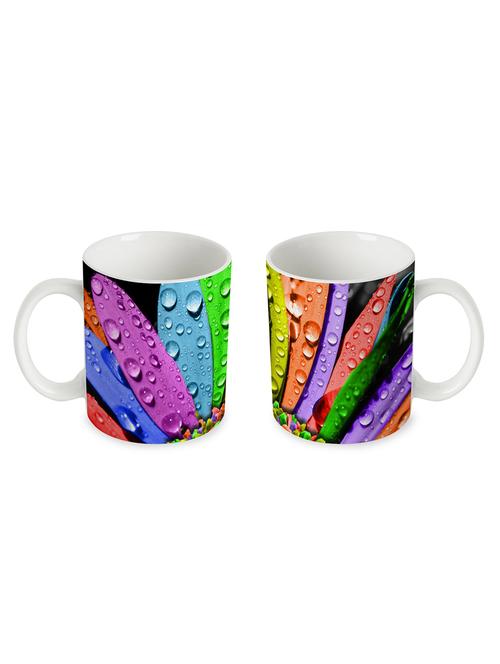 colourful flower mug - 10517503 - Very Small Image - 1