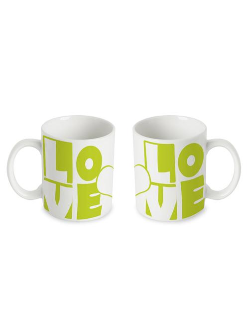 love heart art green couple mugs - 10517640 - Very Small Image - 1