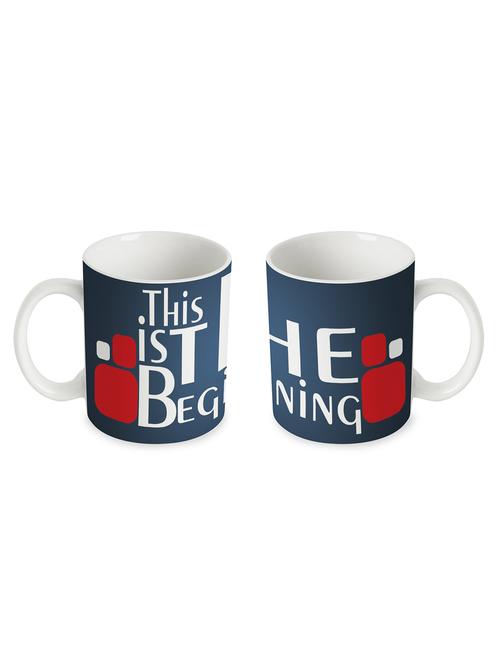 this is the beginning mug - 10517745 - Very Small Image - 1