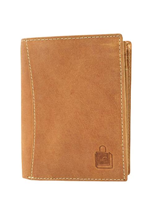 tan genuine leather wallet - 10533454 - Very Small Image - 1