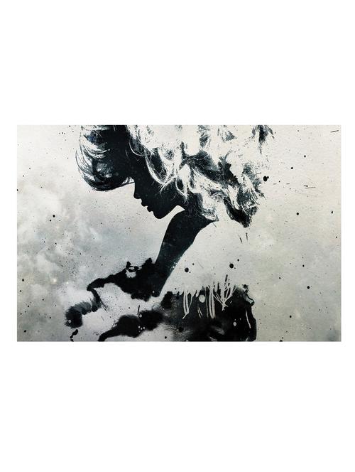 woman ink art poster - 10539722 - Very Small Image - 1