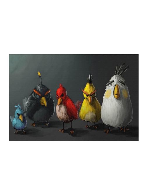 artistic birds art poster - 10539738 - Very Small Image - 1