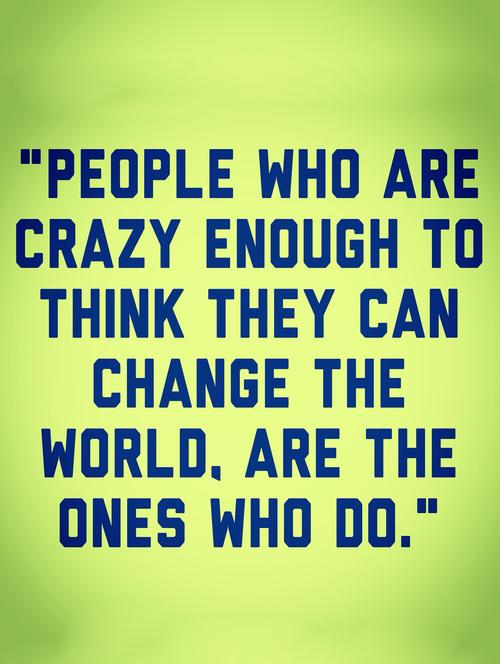 crazy quote poster - 10539808 - Very Small Image - 1