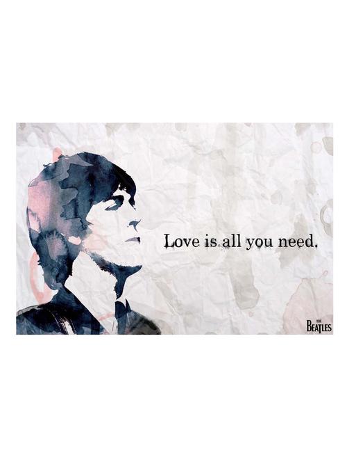 love is all you need beatles poster - 10540020 - Very Small Image - 1