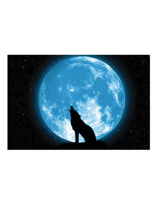 wolf in the night poster - 10540129 - Very Small Image - 1
