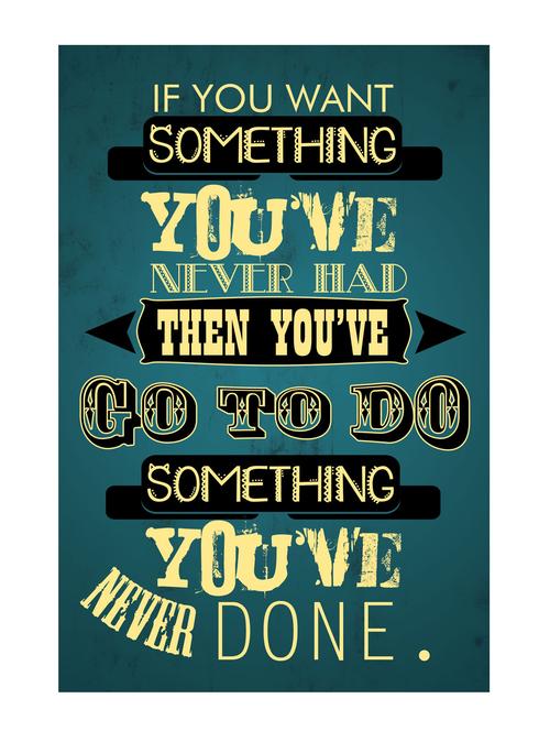 i if u want something do something poster - 10540140 - Very Small Image - 1