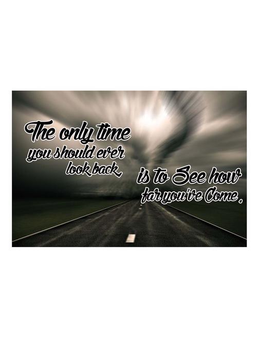 look back to see how far poster - 10540177 - Very Small Image - 1