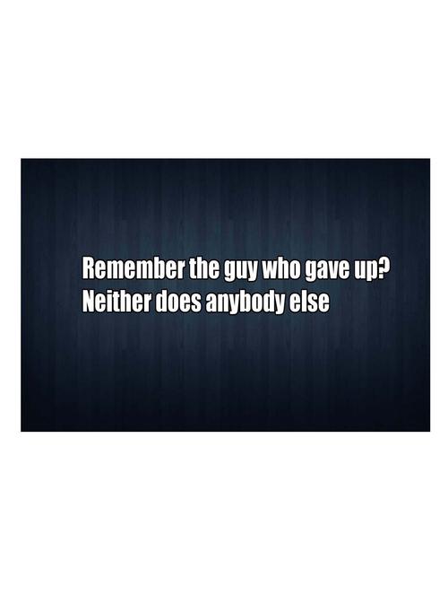 neither does anybody else poster - 10540218 - Very Small Image - 1