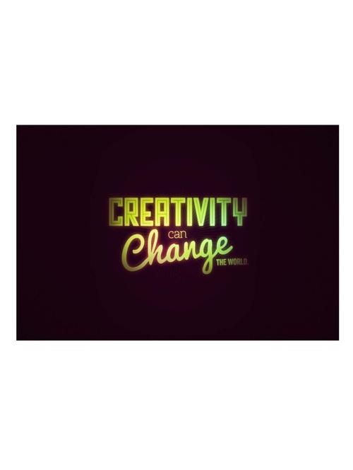 creativity can change the world poster - 10540244 - Very Small Image - 1