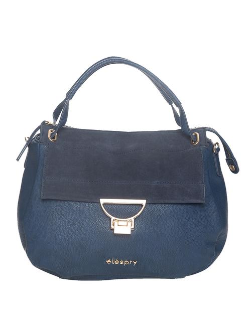 blue leatherette handbag - 10540537 - Very Small Image - 1