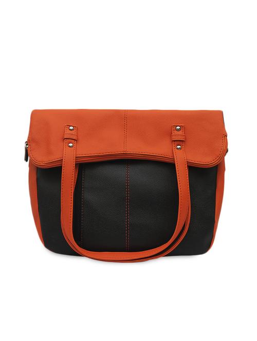 color blocked leatherette handbag - 1054364 - Very Small Image - 1