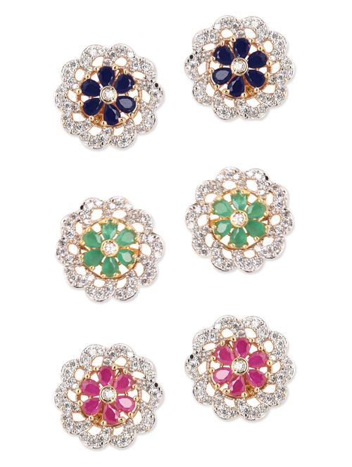 centre changeable stone studs - 1054937 - Very Small Image - 1