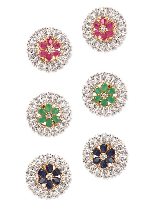 centre changeable stone studs - 1054938 - Very Small Image - 1