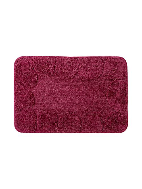 lushomes ultra soft cotton burgundy large bathmat - 10549612 - Very Small Image - 1