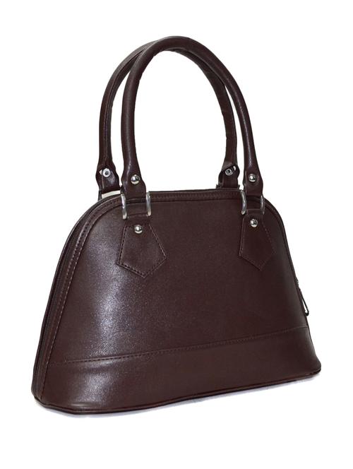 brown leatherette handbag - 10551407 - Very Small Image - 1