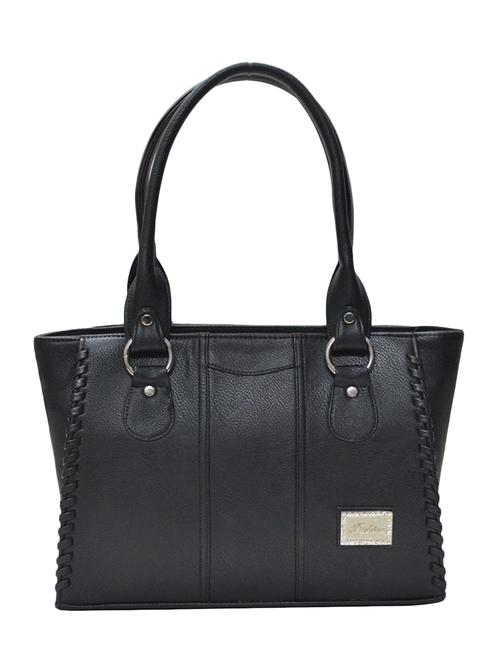 black leatherette handbag - 10551475 - Very Small Image - 1
