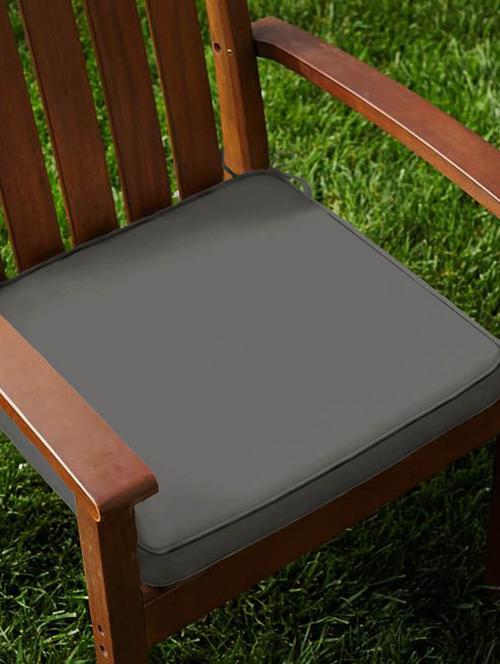 lushomes cotton half panama sedona sage chair pads with 4 strings and foam filling (2 pcs) - 10551855 - Very Small Image - 1