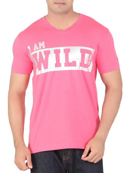 pink cotton tshirt - 10561314 - Very Small Image - 1