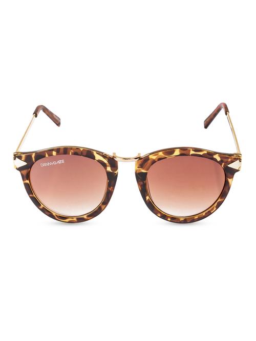 printed & golden frame sunglasses - 1056579 - Very Small Image - 1