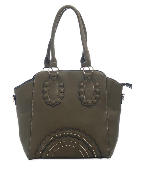 floral patterned green handbag - 1056653 - Very Small Image - 1