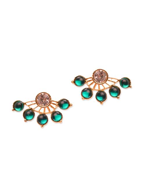 multi colour brass earring - 10577945 - Very Small Image - 1