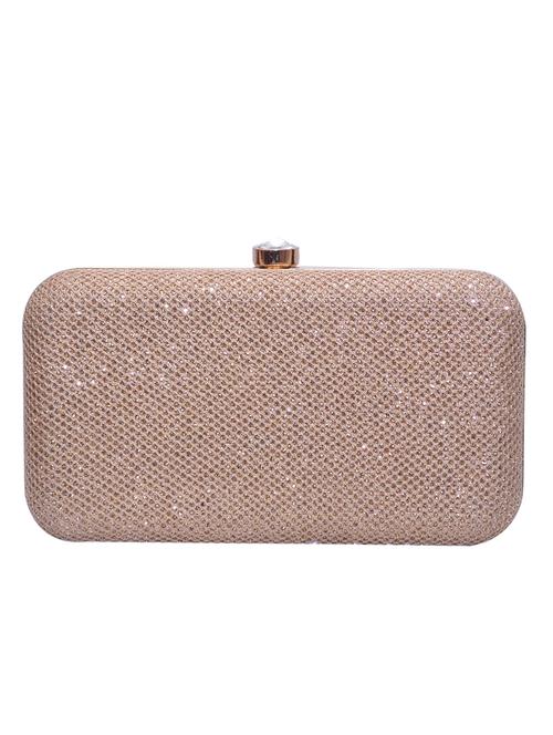 gold metal clutch - 10580773 - Very Small Image - 1