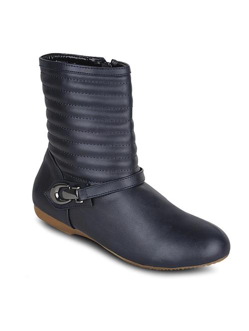 blue leatherette boot - 10589005 - Very Small Image - 1