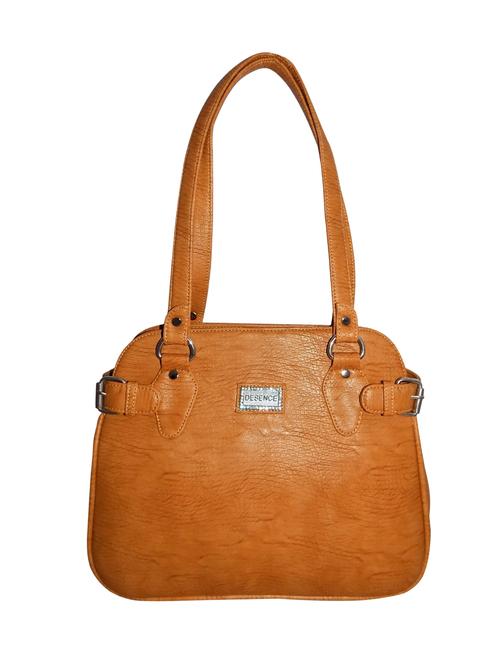 brown fabric handbag - 10589566 - Very Small Image - 1