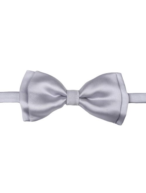 white polyester bow ty - 10593808 - Very Small Image - 1