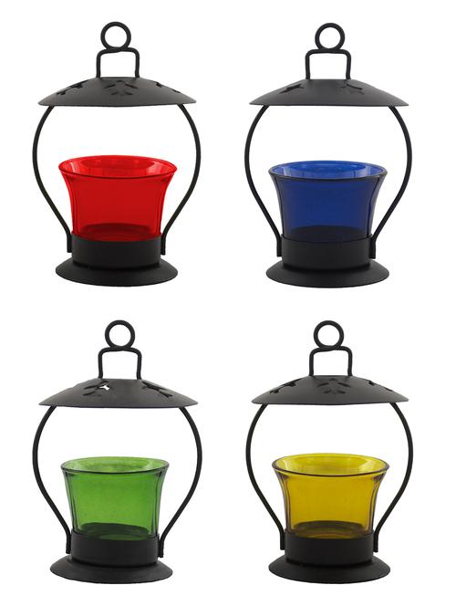 Finish Your Shopping By Getting This Artistically Crafted Tea Light Votive, Made From Sutra Decor Finished . It Allows You To Cr - 10597233 - Very Small Image - 1