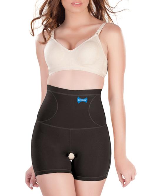 black polyester fat burning shapewear - 10598921 - Very Small Image - 1
