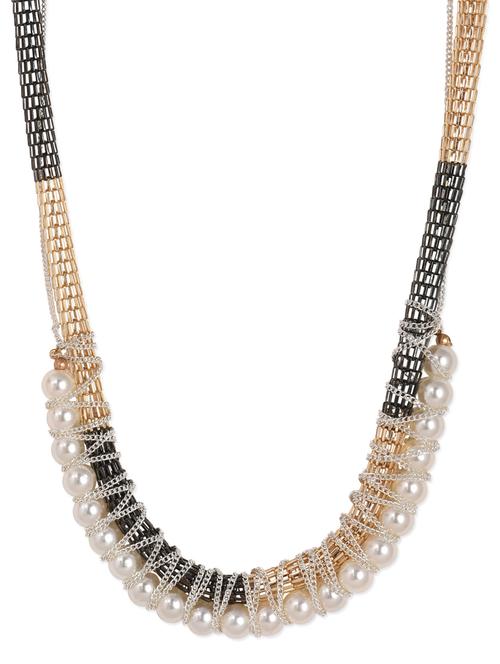 snake chain metal alloy necklace - 1059996 - Very Small Image - 1