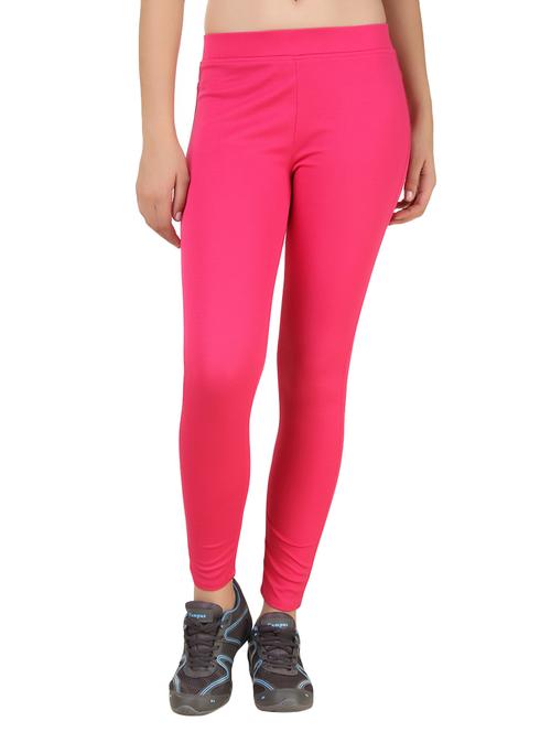 pink viscose jeggings - 10601456 - Very Small Image - 1
